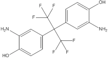 2,2-Bis(3-amino-4-hidroxifenil)-hexafluoropropano CAS: 83558-87-6